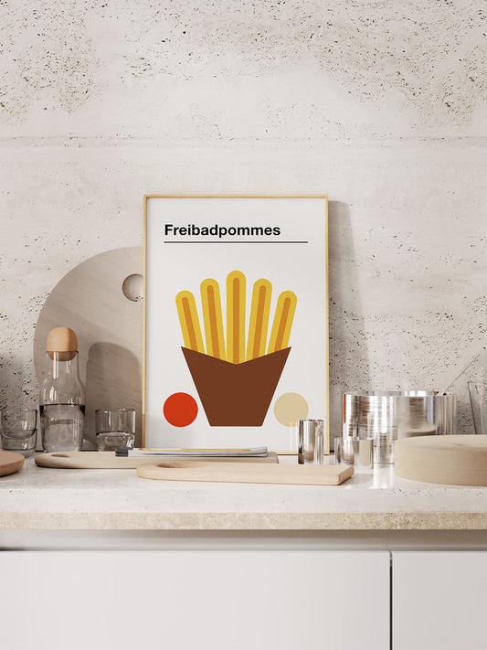 Freibadpommes Poster