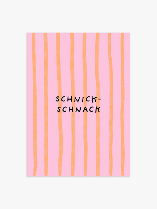 Schnickschnack Poster