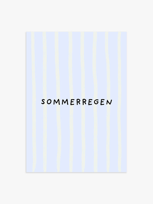 Sommerregen Poster