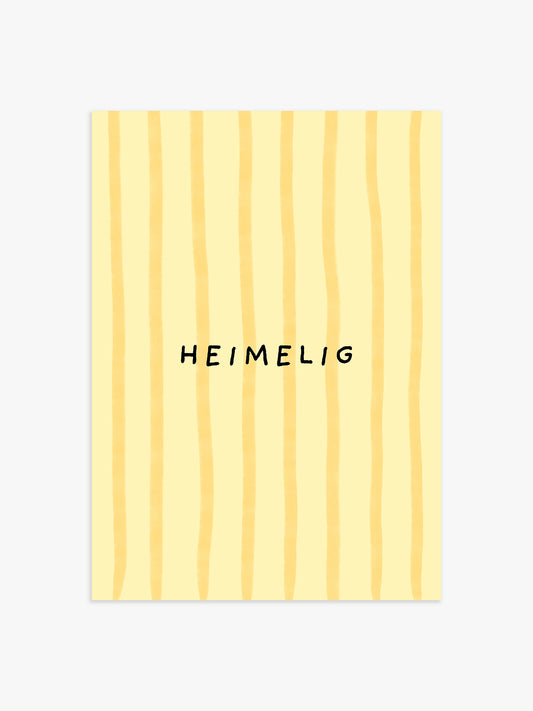 Heimelig Poster