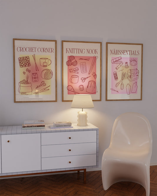 Crochet Corner Poster