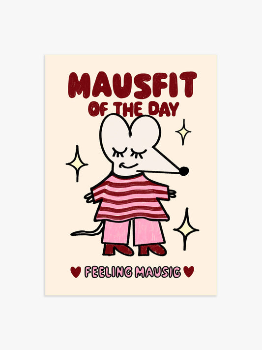 Mausfit of the day Poster