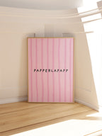Papperlapapp Poster in Pink