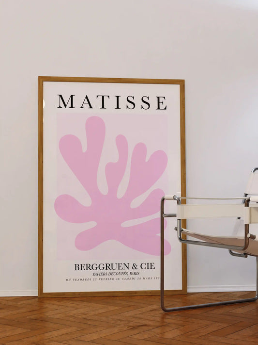 Matisse Poster mit großer Koralle