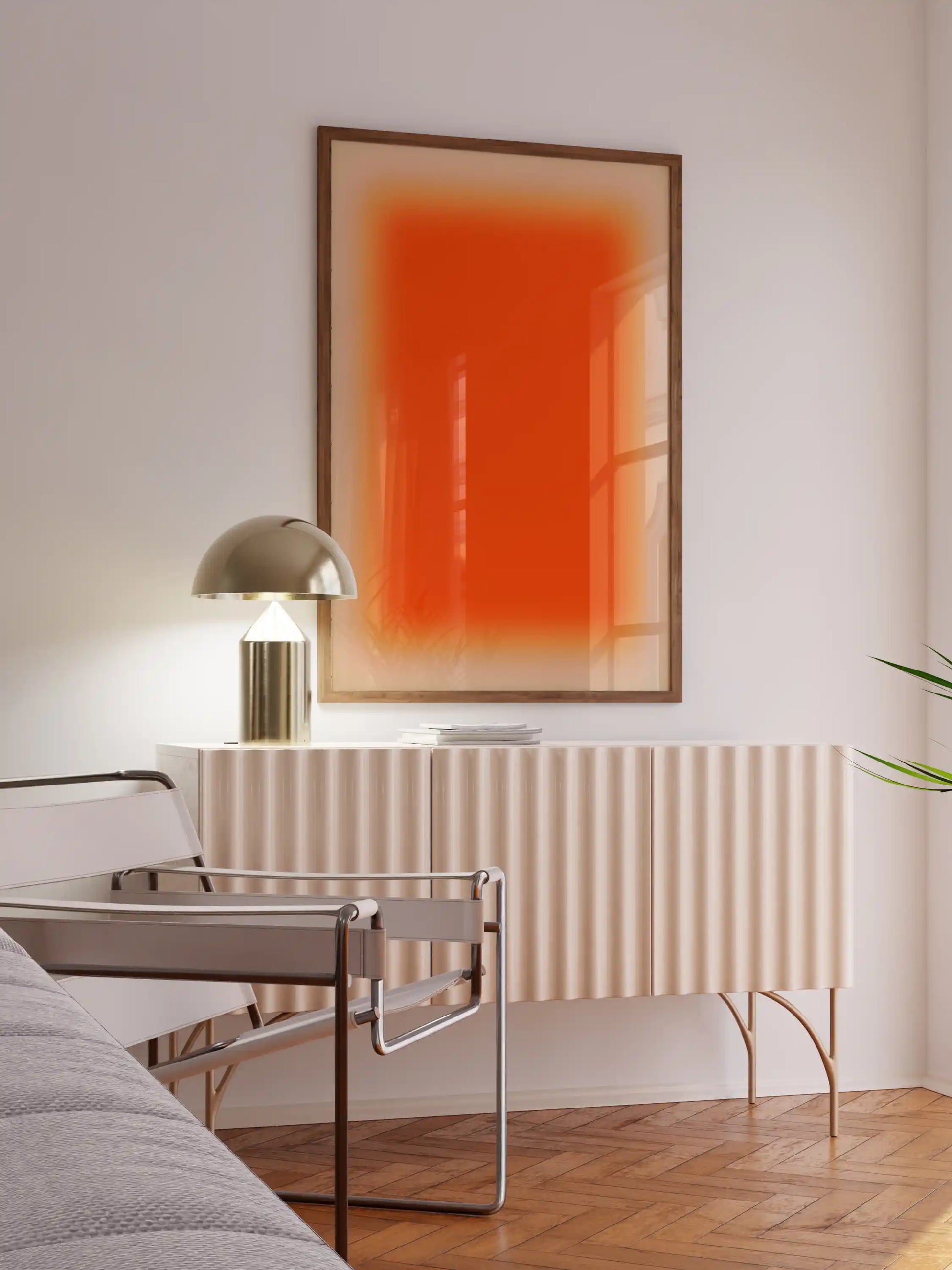 Aura Poster in Orange