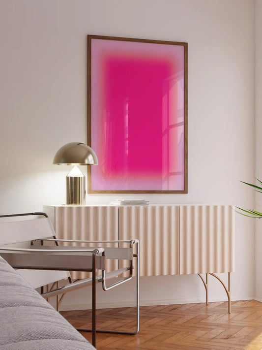 Aura Poster in Pink