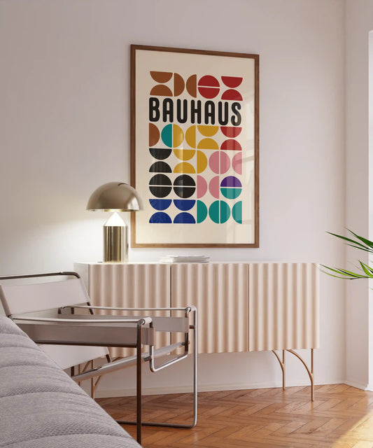 Bauhaus Retro Poster