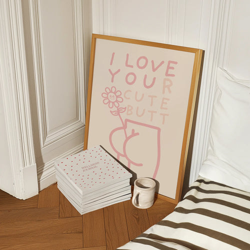 "I love you" Po Badezimmer Poster
