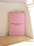 Marmeladenglasmomente Poster in Rosa