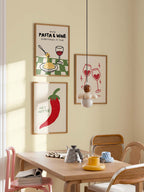 Chili Poster 'Hey Hottie'