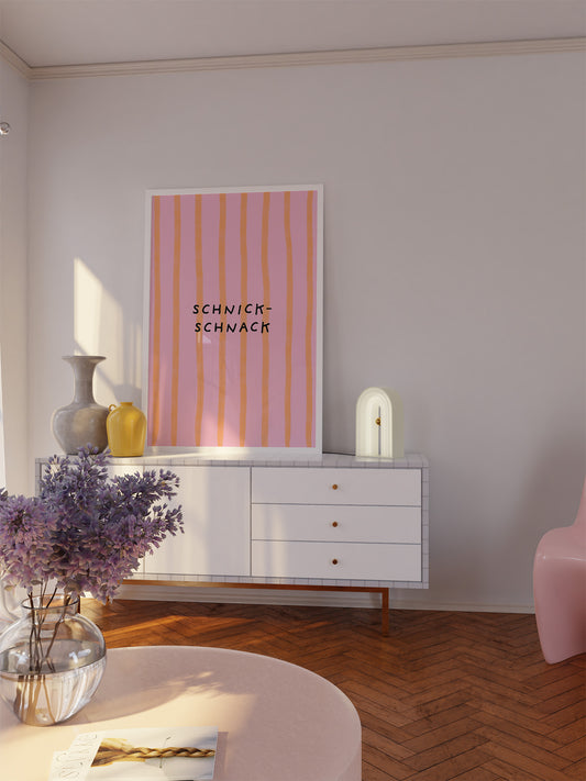 Schnickschnack Poster