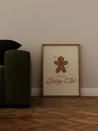 Christmas Baking Club Poster