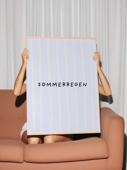 Sommerregen Poster