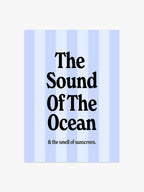 The Sound Of The Ocean Poster
