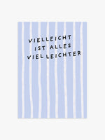 'Vielleicht ist alles viel leichter' Poster