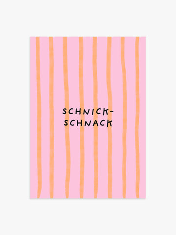 Schnickschnack Poster