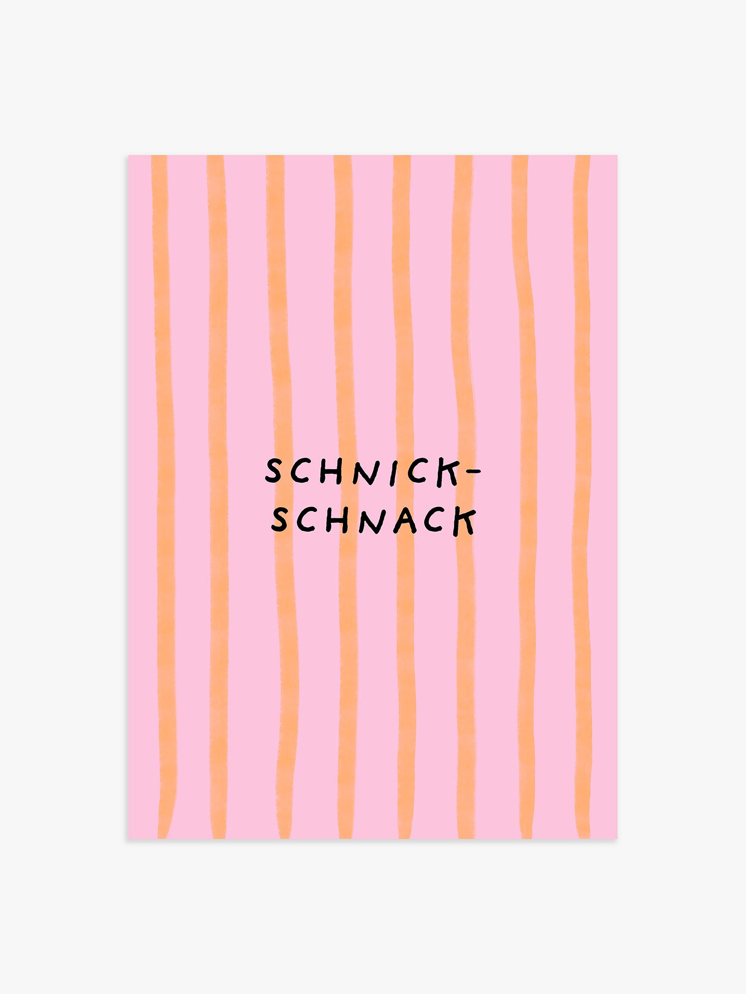 Schnickschnack Poster