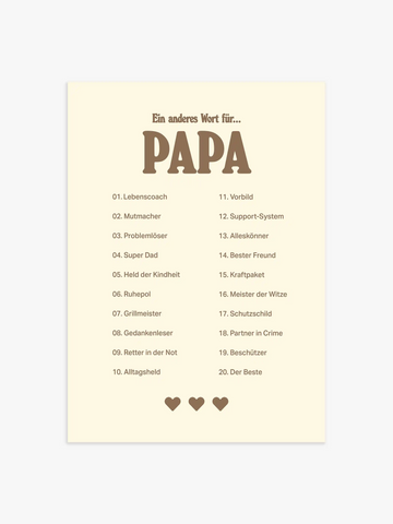 PAPA Poster