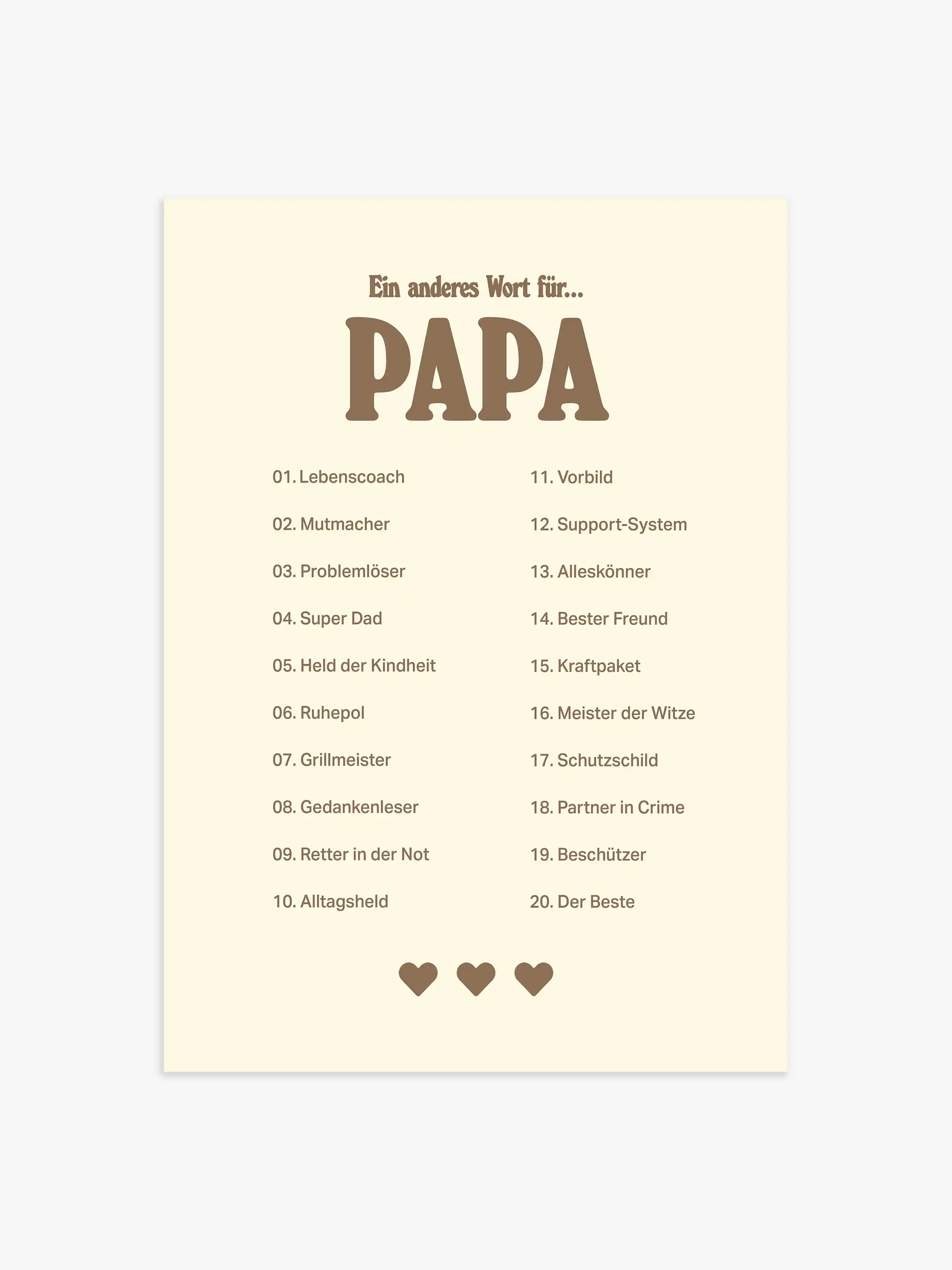 PAPA Poster