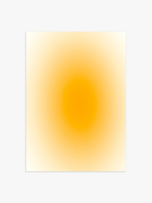 Aura Poster in Gelb