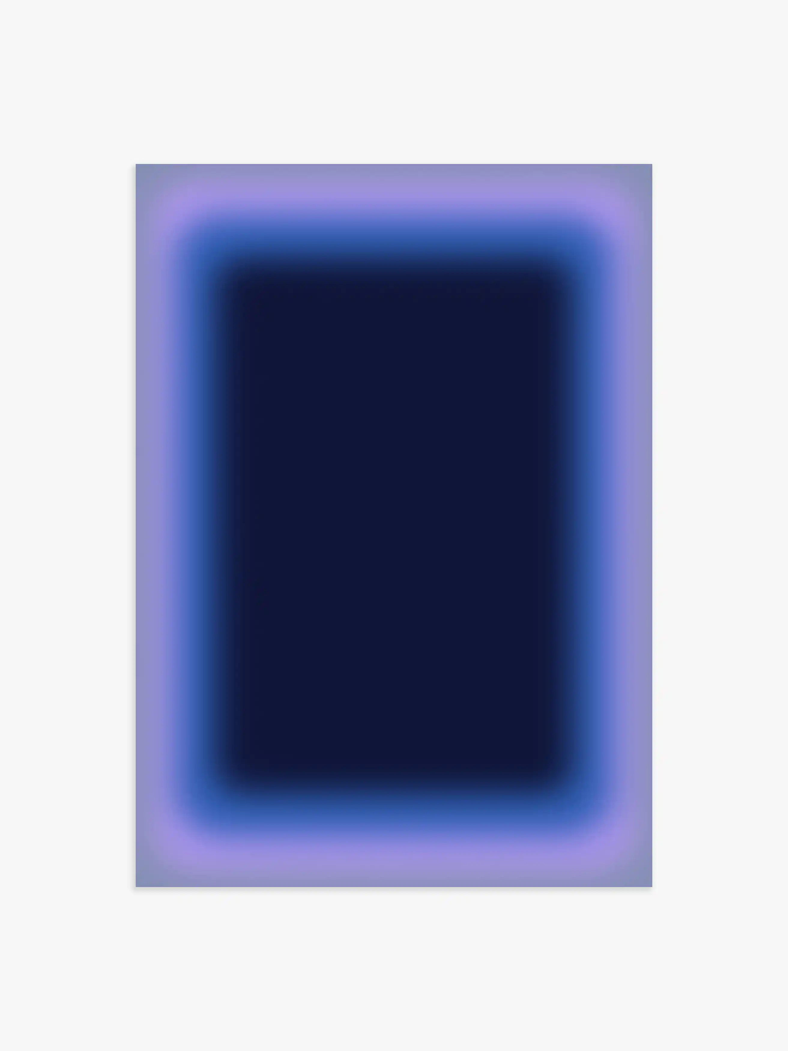 Aura Poster in Dunkelblau