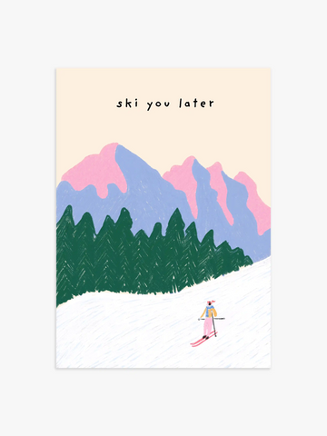 Ski You Later Poster