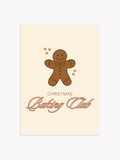 Christmas Baking Club Poster