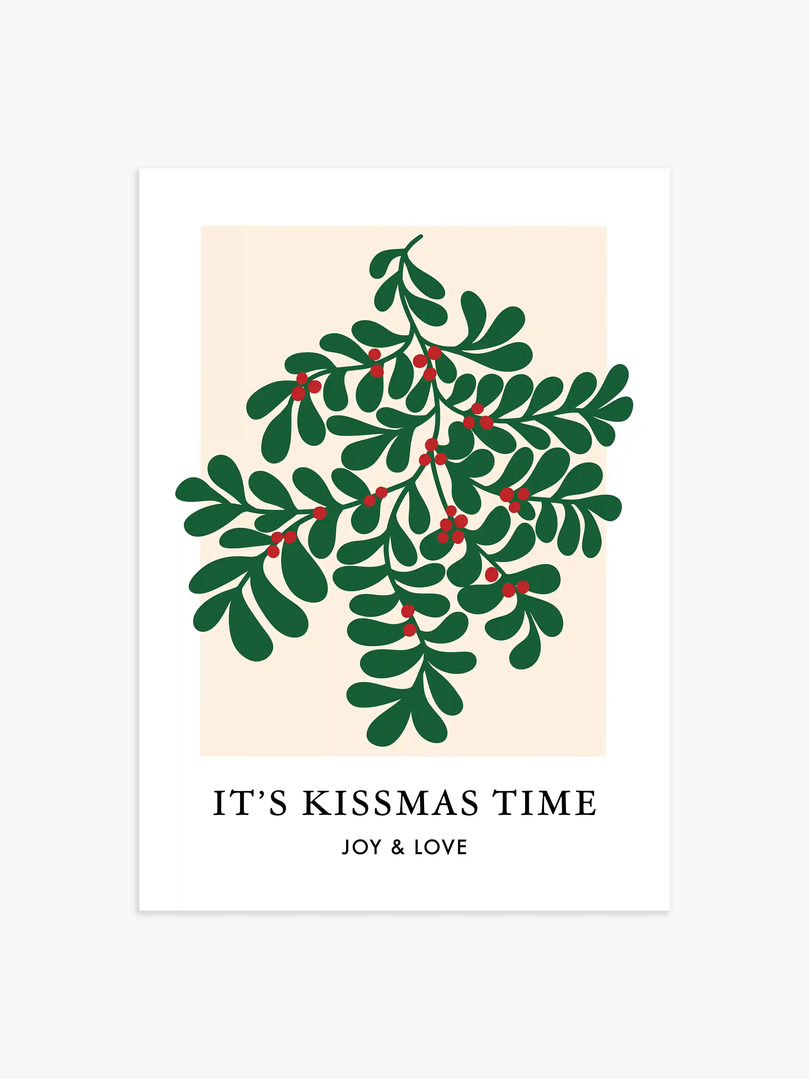 It's Kissmas Time Poster