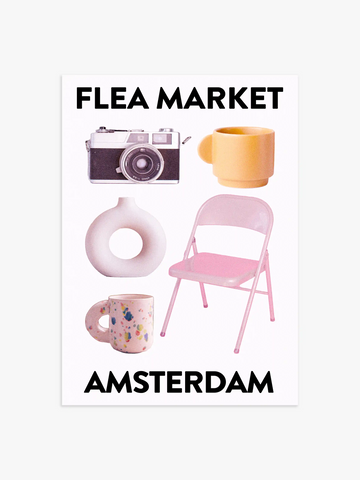 Flea Market Amsterdam Poster