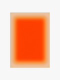 Aura Poster in Orange