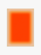 Aura Poster in Orange