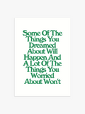 Wohnzimmer Poster grün, Schlafzimmer Poster Zitat grün, Minimalistisches Poster Zitat, Grünes Wandbild, Inspirierendes Zitat Poster grün