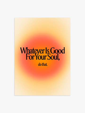 Zitat Poster Orange, Affirmation Poster, Wohnzimmer Poster,Kunstdruck Orange, Wandbild minimalistisch orange, Aura Poster orange