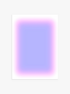 Aura Poster in Lavendel und Rosa