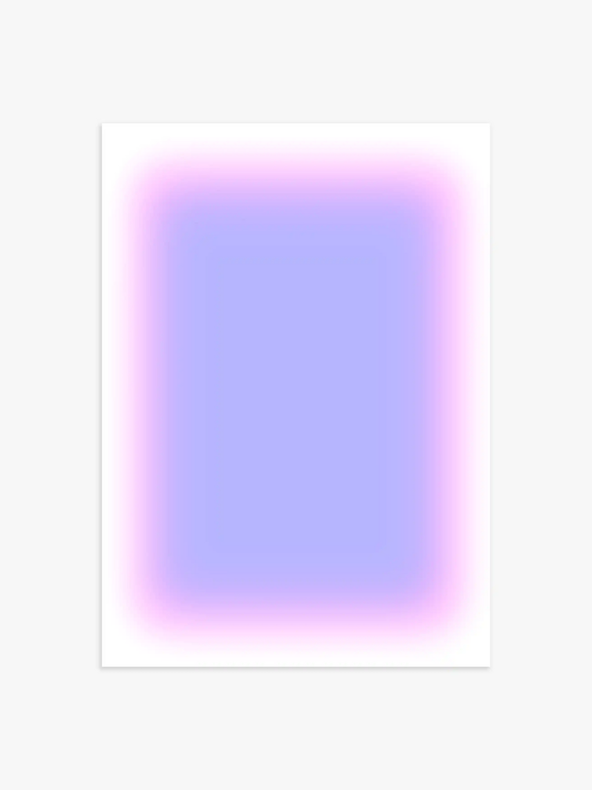 Aura Poster in Lavendel und Rosa - 50x70 cm