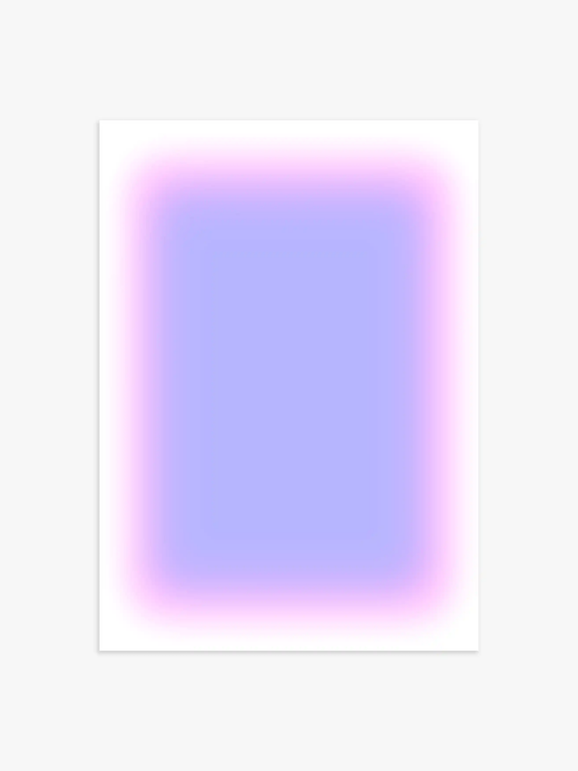 Aura Poster in Lavendel und Rosa