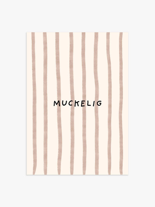 Muckelig Poster