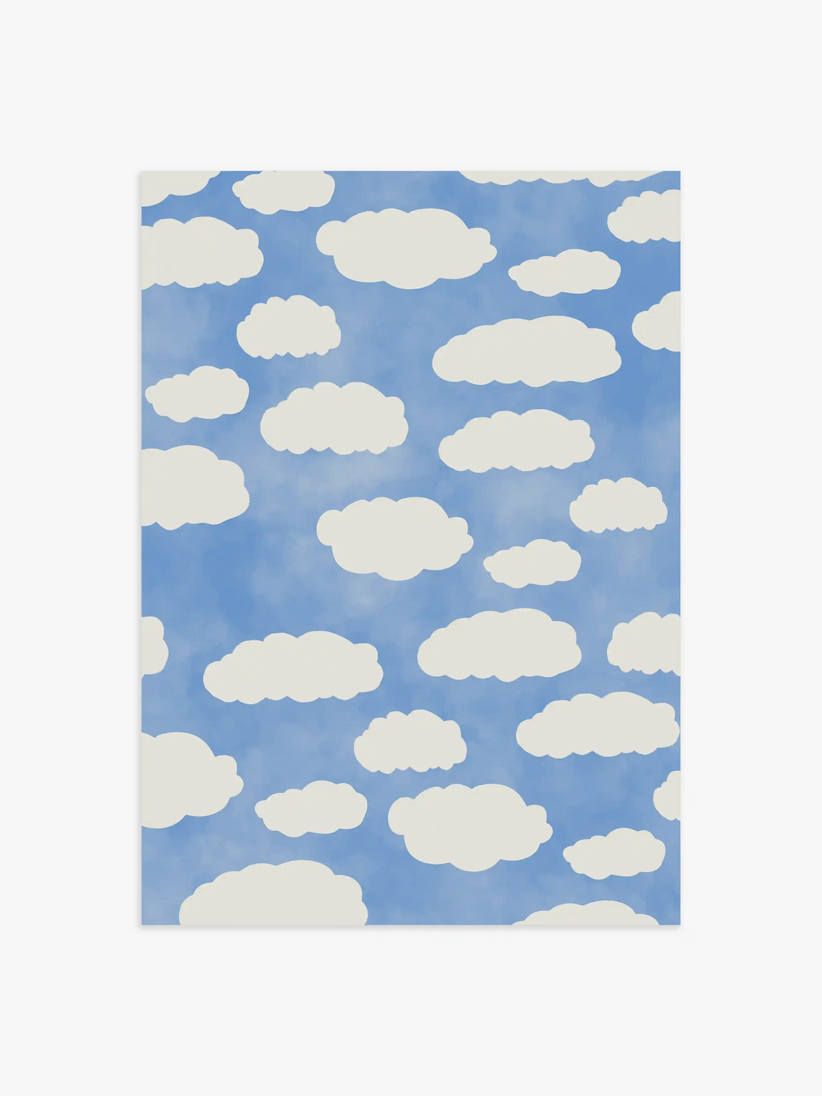 Wolken Poster - 40x50 cm