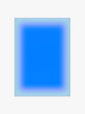 Aura Poster in Blau