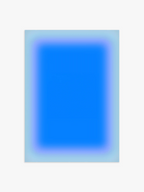 Aura Poster in Blau