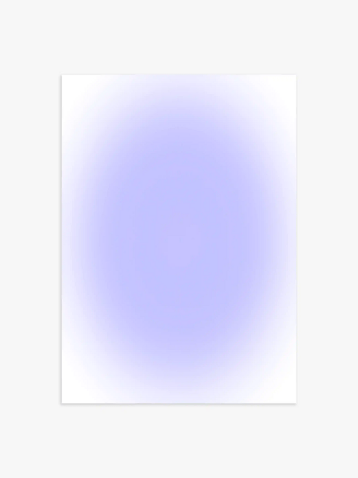 Aura Poster in Hellblau - 40x50 cm