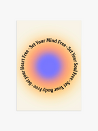 Set Free Aura Poster