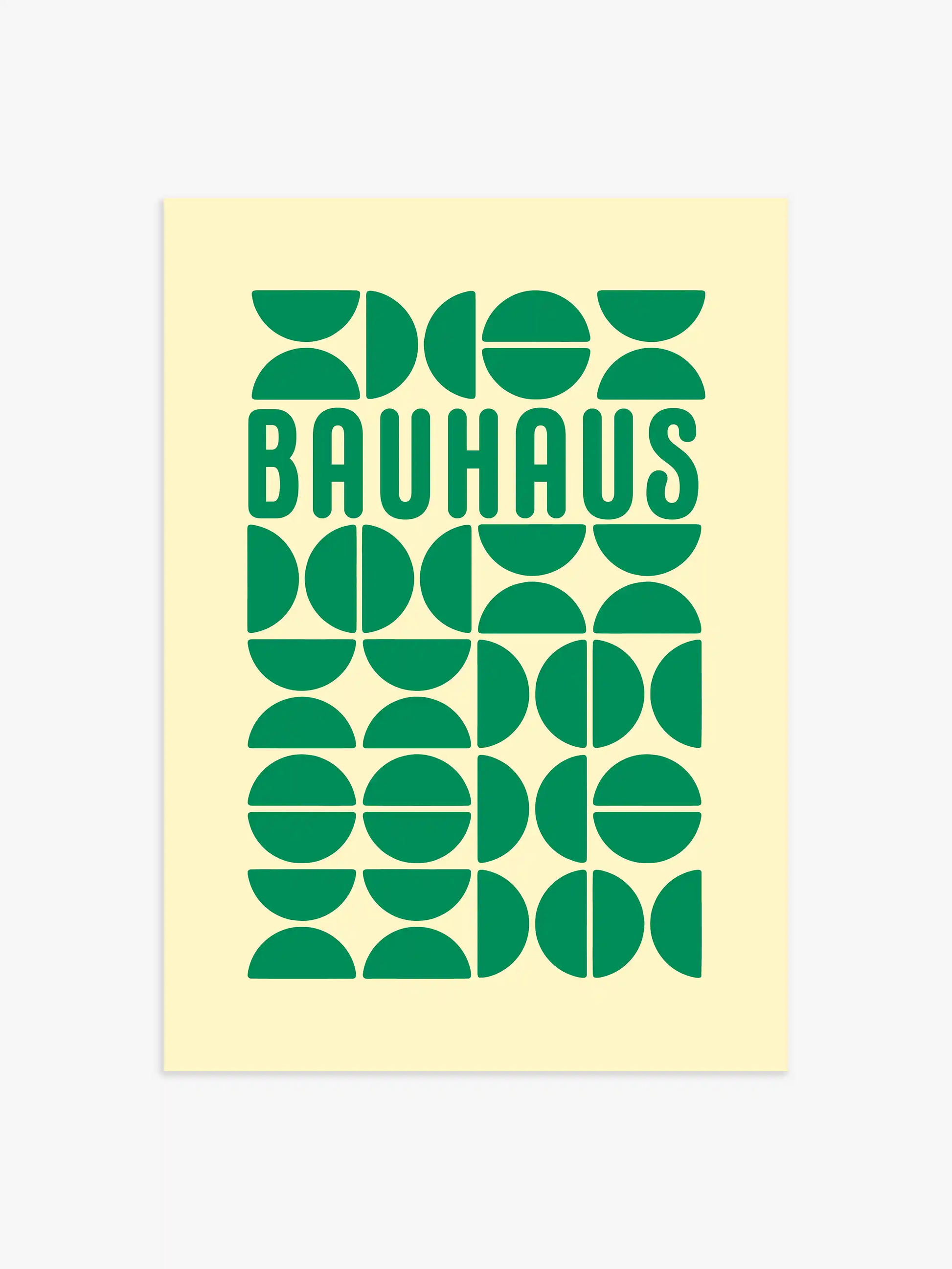 Bauhaus Poster, Poster fürs Wohnzimmer, Schlafzimmer Poster, poster in grün, Kunstdruck modern, Wandkunst minimalistisch