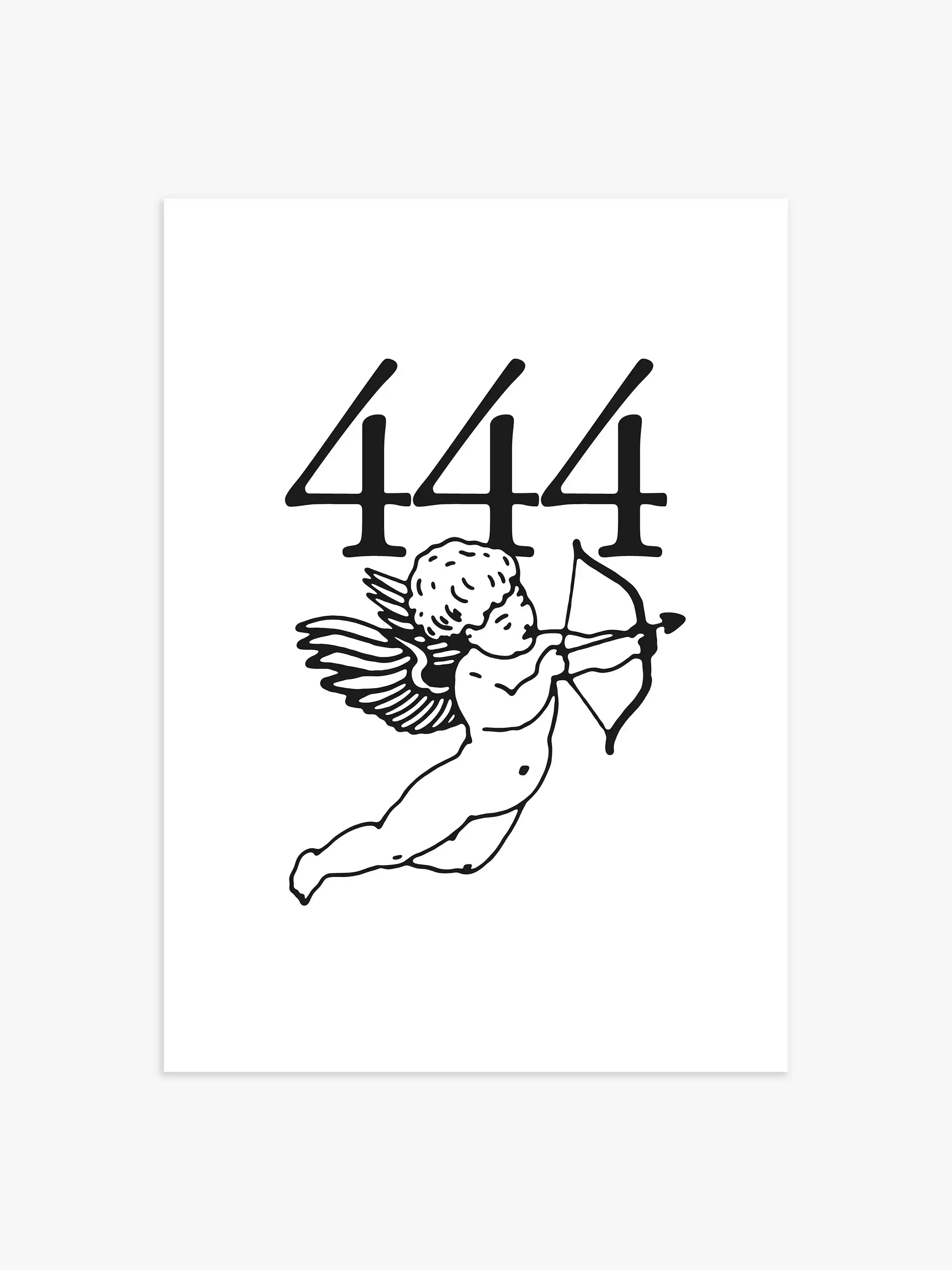 Angel Number 444 Poster