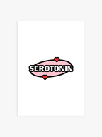 Retro Serotonin Poster