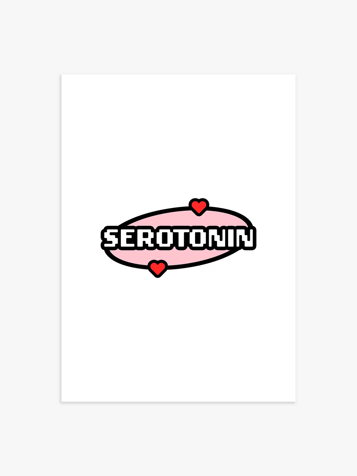 Retro Serotonin Poster - 60x90 cm