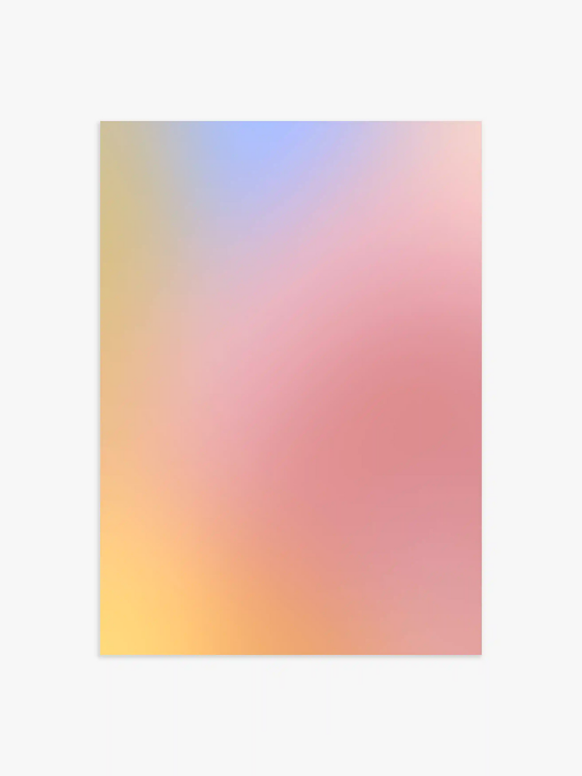 Aura Poster bunt - 50x70 cm