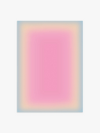 Aura Poster in Pastellfarben
