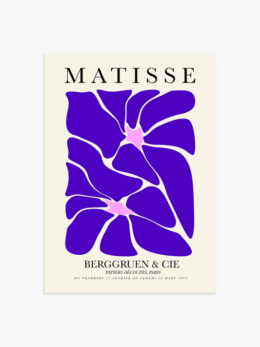 Matisse Blumen Poster