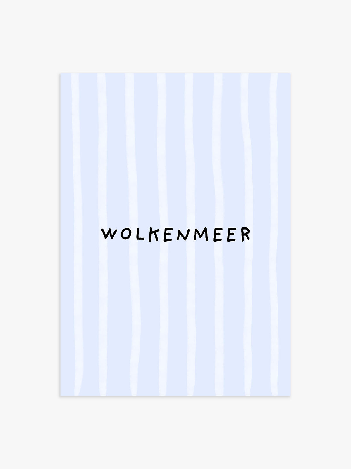 Wolkenmeer Poster - 40x50 cm